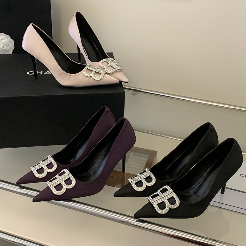 2026 New Spring Women's Rhinestone Buckle Flat Shoes - Image 4