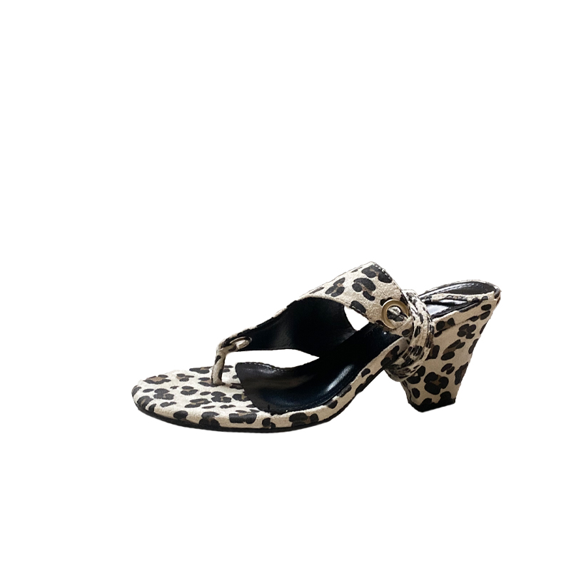 European and American Style Roman Strap Chunky Heel Sandals for Women - Image 5