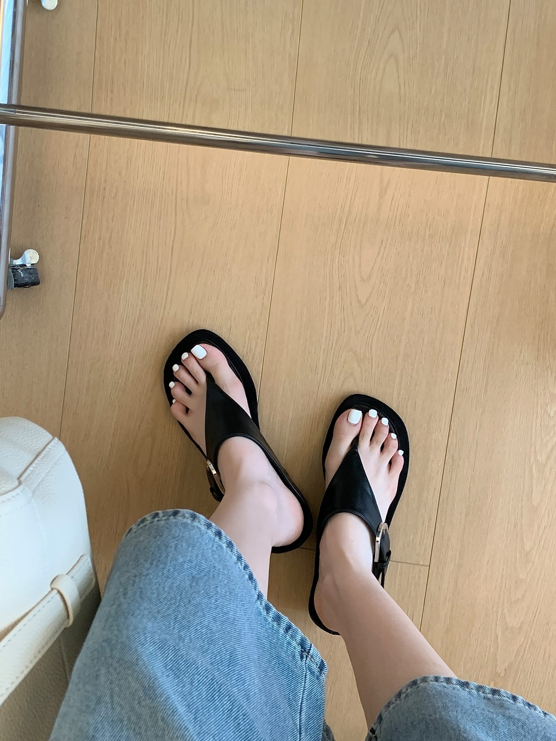 Korean Style Roman Sandals Women Summer Wedge Flip Flops Fashion Beach Shoes - Image 3