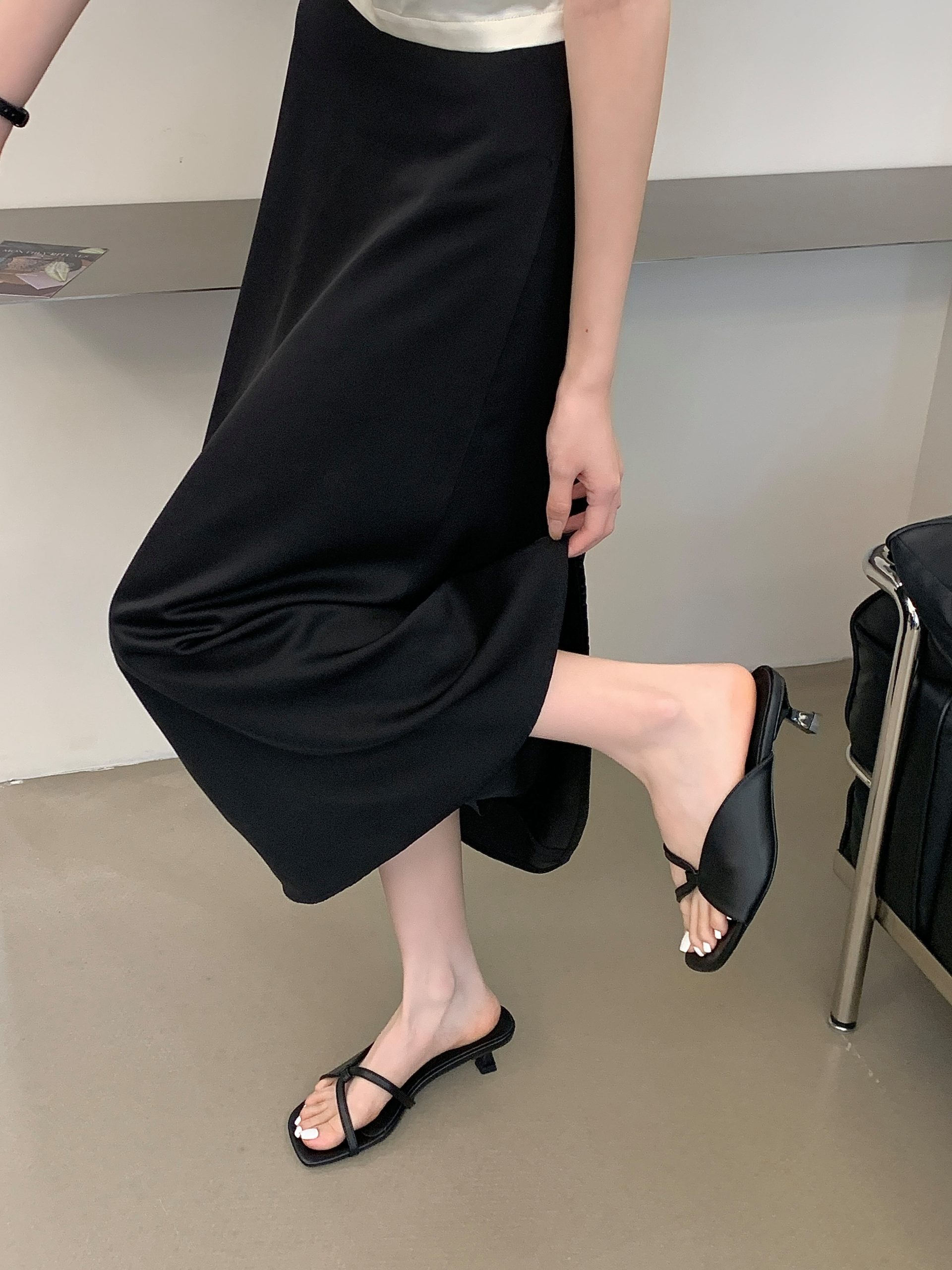 SHIZHUONI Women's 2026 Summer Open Toe Slingback Heeled Sandals with Cutout Design - Image 4